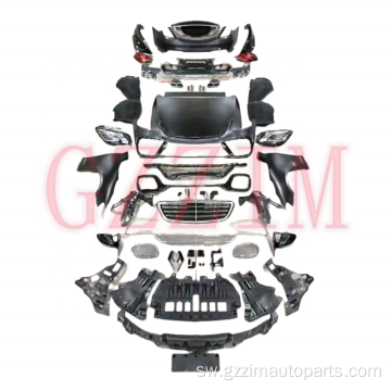 Darasa la W221 2008-2013 Uboreshaji W222 S65 BodyKit